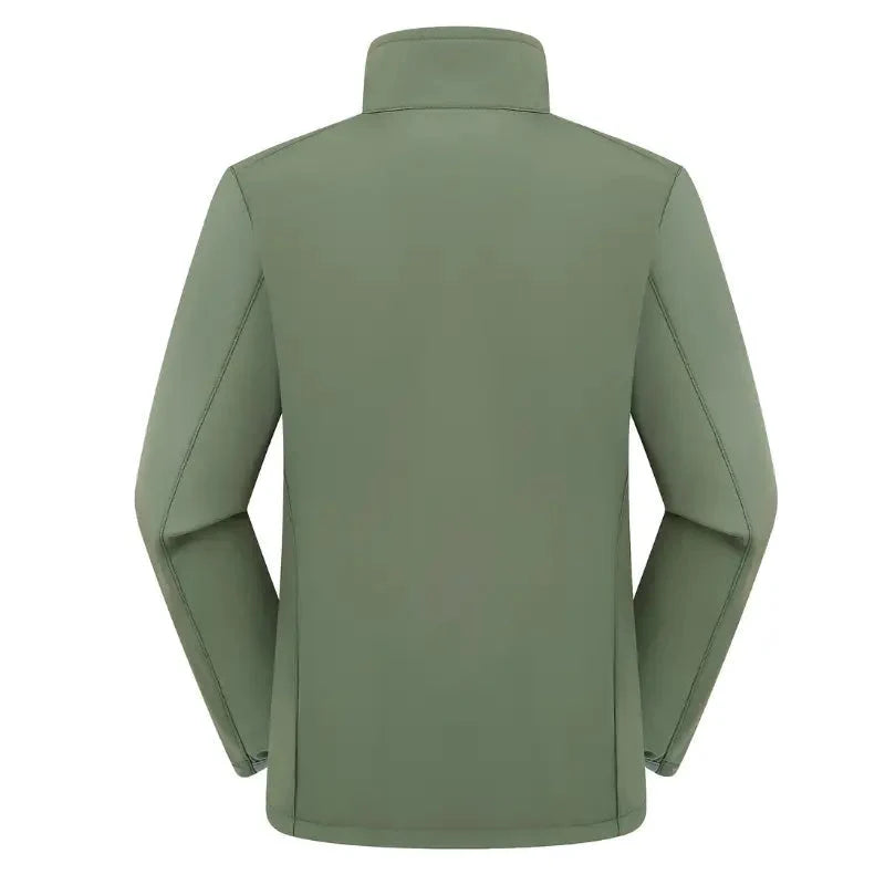 Softshelljacke Herren mit Fleecefutter wasserabweisend