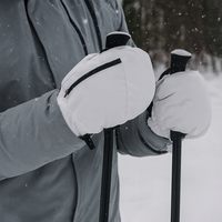 Ski Mittens for Men - Waterproof - Touchscreen Tip