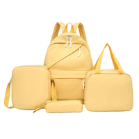 Girls Backpack Set - 4-in-1 with Crossbody Bag and Pencil Case