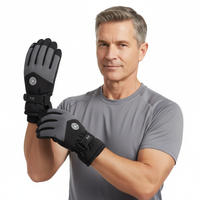 Waterproof Ski Gloves - Touchscreen & Fleece Lined - Non-Slip Grip