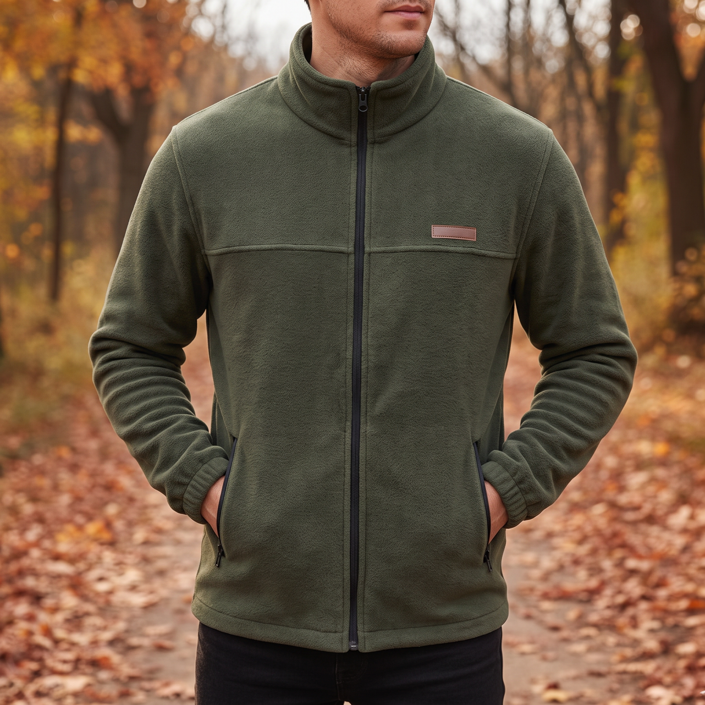 mens fleece jacket