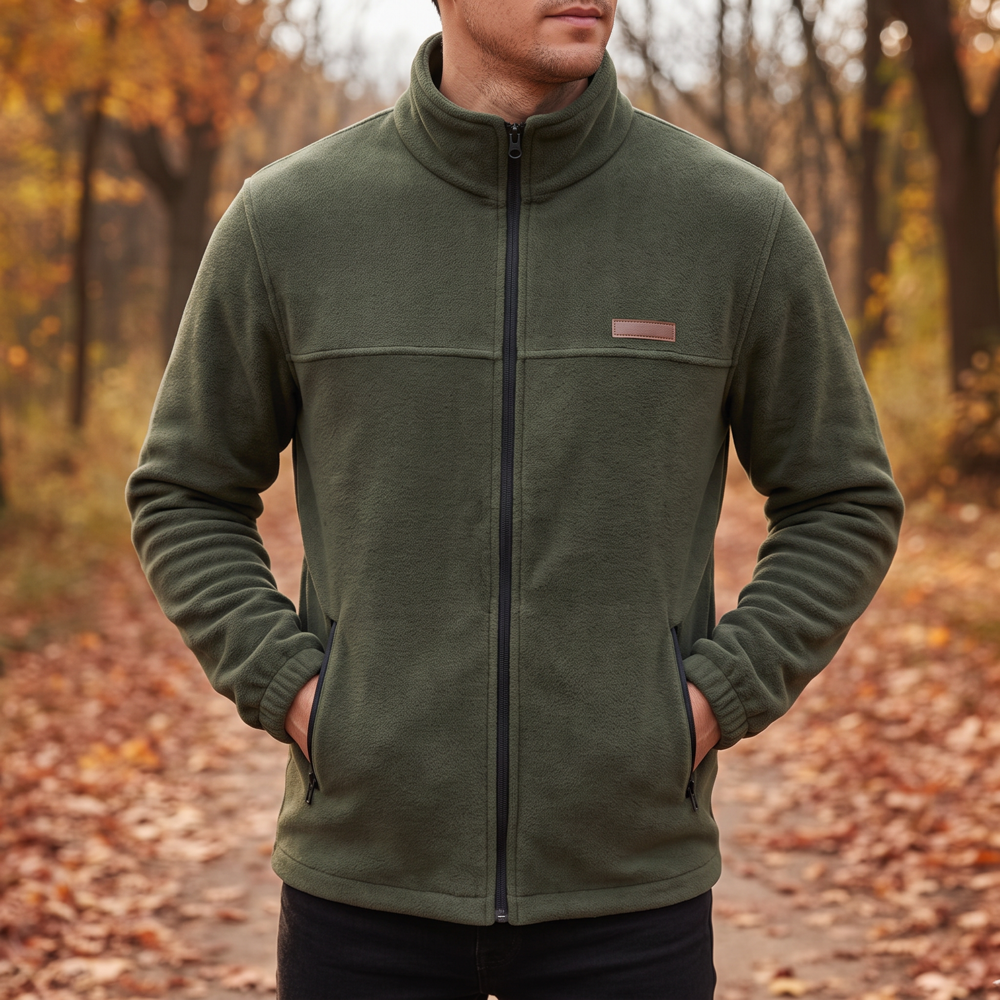 mens fleece jacket