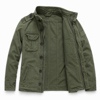 Field Jacket for Men - Military Style Utility Jacket - 6 Pockets