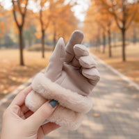 Women's Winter Gloves - Touchscreen - Plush Lined