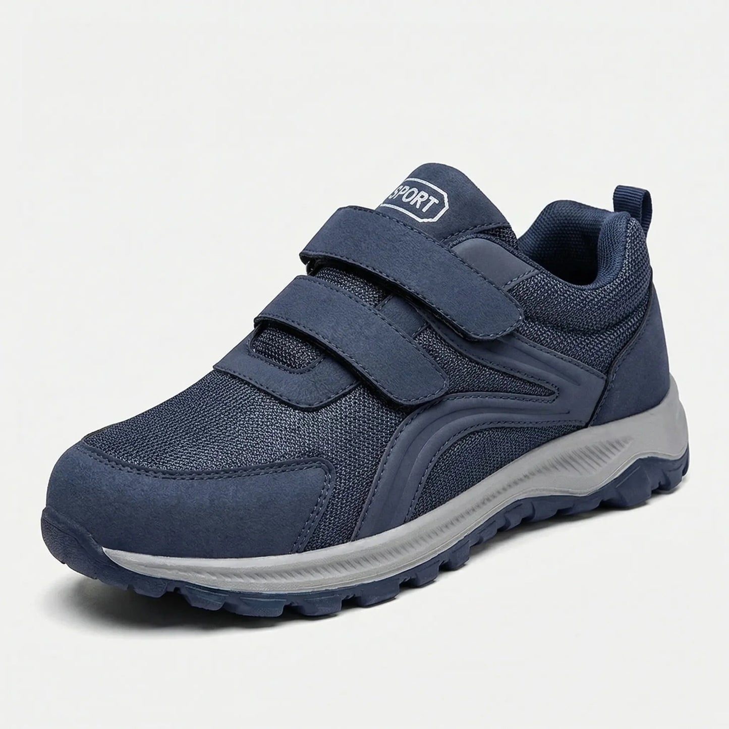Orthopedic Shoes for Men - Wide Toe Box - Adjustable Velcro Straps