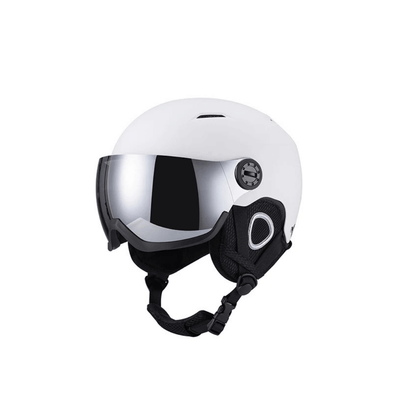 Ski Helmet with Visor - Anti-Fog Shield & ABS Shell - Adjustable Fit