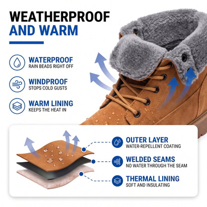waterproof winter boots men