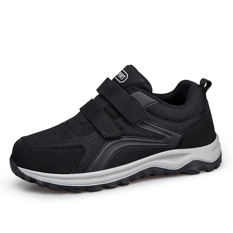 Orthopedic Shoes for Men - Wide Toe Box - Adjustable Velcro Straps