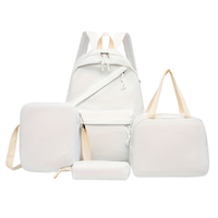 Girls Backpack Set - 4-in-1 with Crossbody Bag and Pencil Case