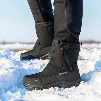 zip up winter boots men
