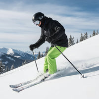Ski Gloves - Waterproof - Leather Palm