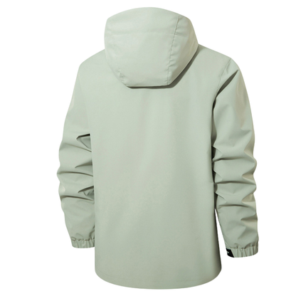 Men's Rain Jacket - Waterproof 5,000mm, Windproof Hood