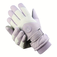 Ski Gloves - Men's Thick-Lined - Touchscreen