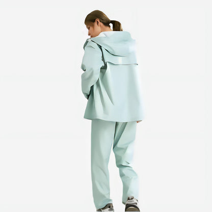 Women's Rain Suit - Jacket & Pants Set - Water-Repellent