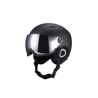 Ski Helmet with Visor - Anti-Fog Shield & ABS Shell - Adjustable Fit