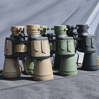 Hunting Binoculars 10x50 - Phone Adapter & Carry Case - Center Focus