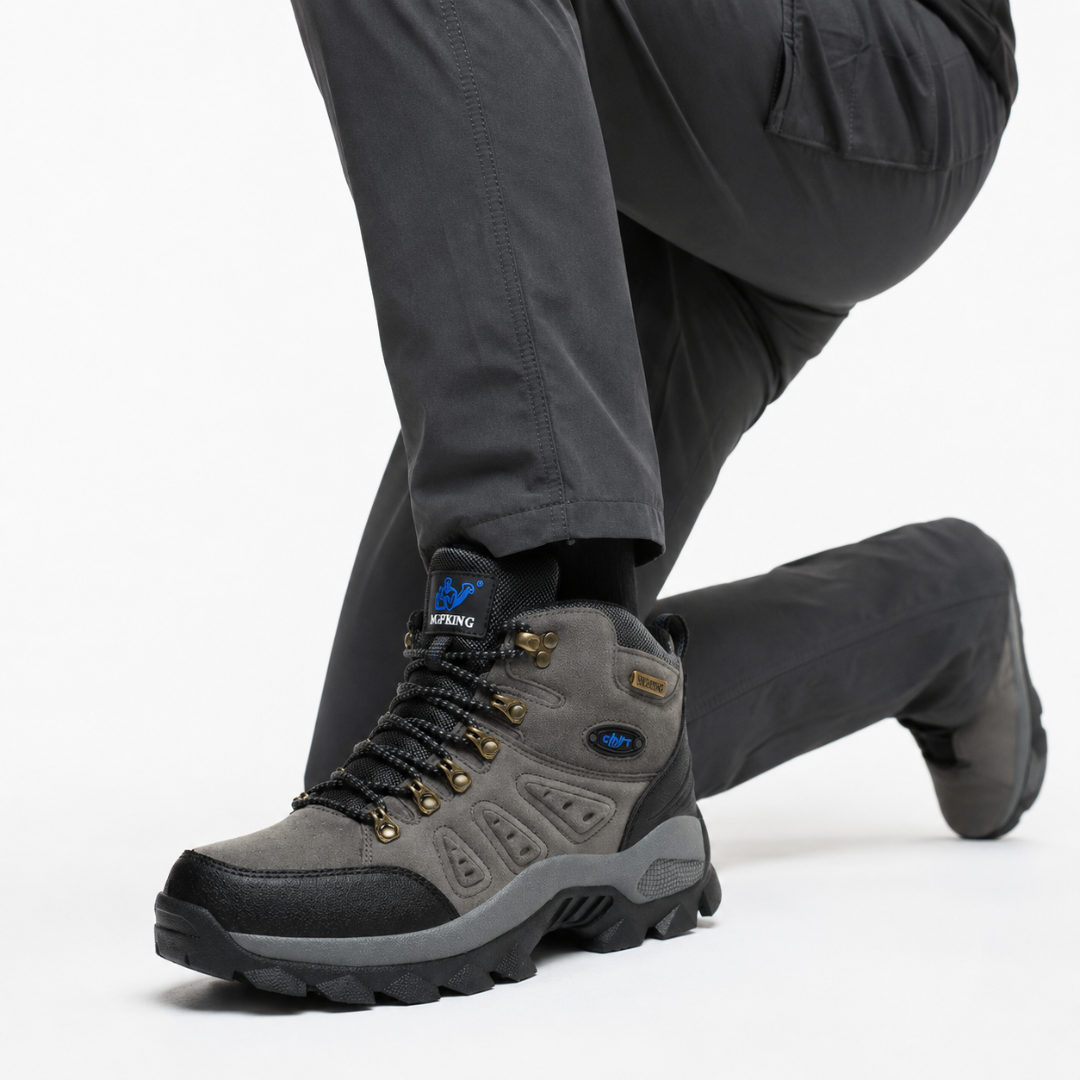 Men's Hiking Boots - Orthopedic Support - Water-Resistant & Non-Slip