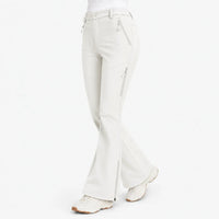 Women's Snow Pants - Fleece-Lined Softshell Ski Pants - Water-Repellent