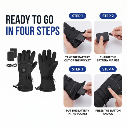 heated gloves - view 7
