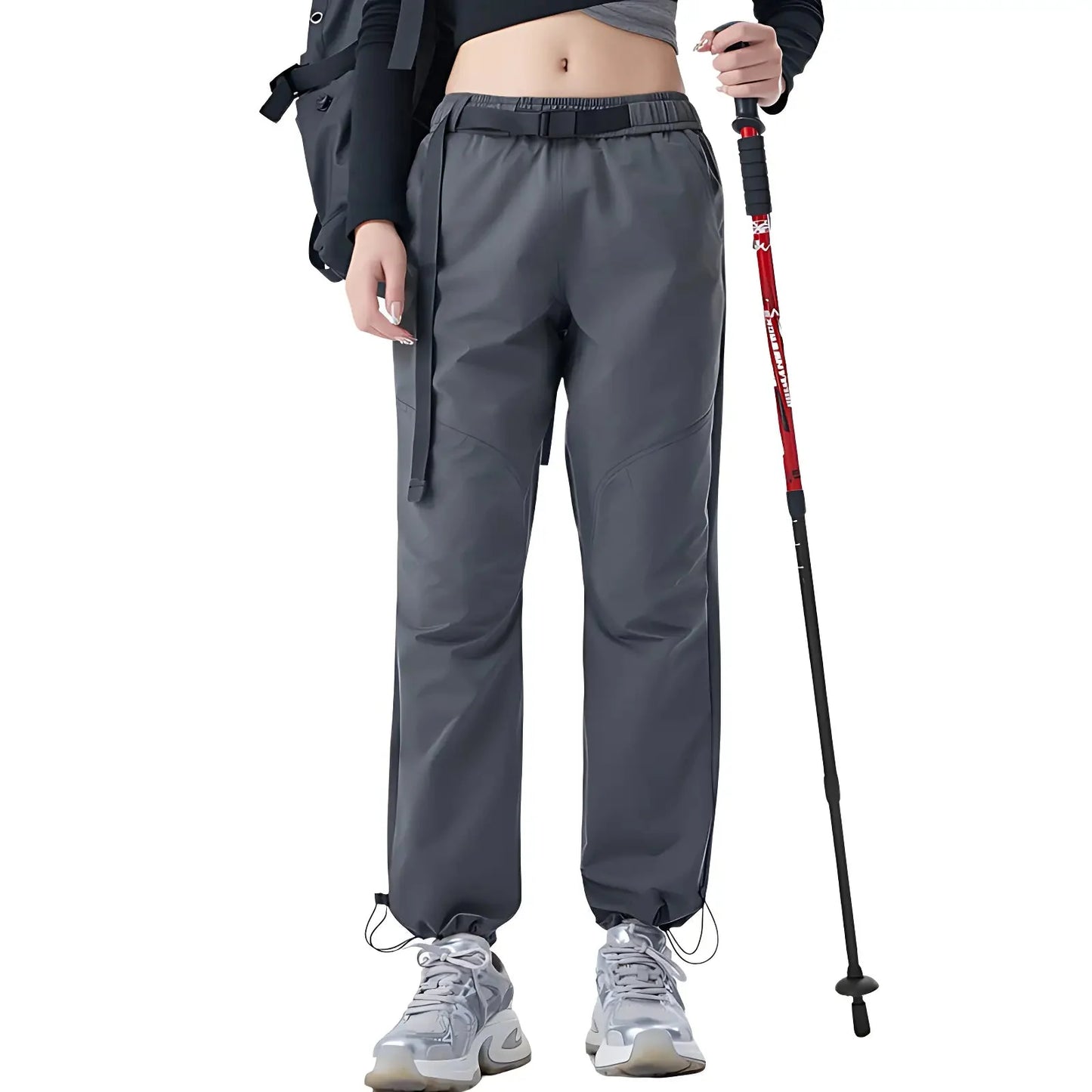 Women's Hiking Pants - Water-Repellent & Windproof - Adjustable Waist