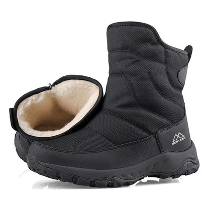 zip up winter boots men
