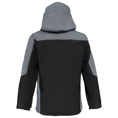 Men's Softshell Jacket - Fleece-Lined & Windproof - Tactical Multi-Pocket Design