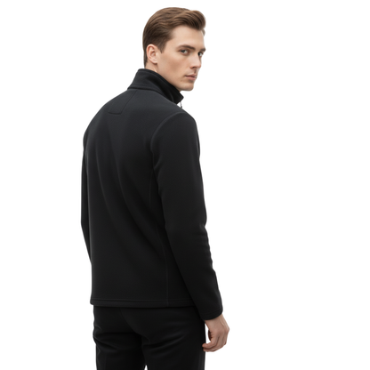 half zip fleece pullover men
