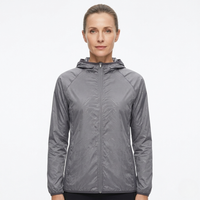 Packable Rain Jacket - Lightweight Hooded Cycling Jacket