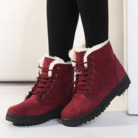Women's Winter Boots - Waterproof - Lace-Up