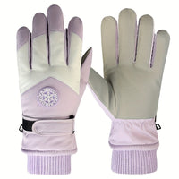 Ski Gloves - Men's Thick-Lined - Touchscreen