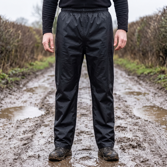 Regenhose wasserdicht - Outdoor & Wandern - mit Netzfutter