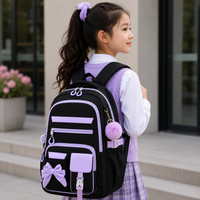 Girls Backpack - Bow Detail - Fits a 15.6" Laptop