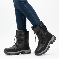Women's Winter Boots - Waterproof & Warm Lined - Non-Slip Grip