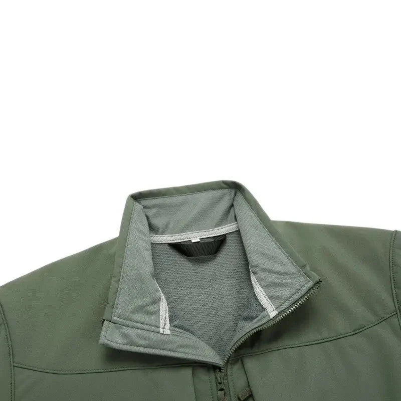 Softshelljacke Herren mit Fleecefutter wasserabweisend