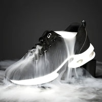 Steel Toe Shoes - Air Cushion Work Sneakers - Breathable & Puncture-Proof