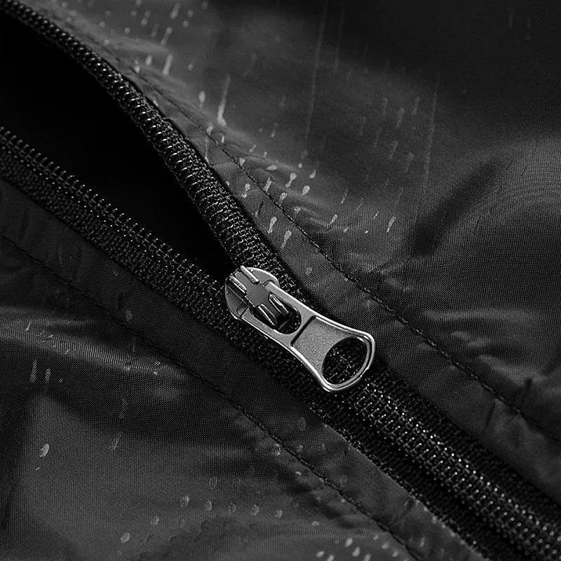 Windbreaker Jacket - Lightweight & Water-Repellent - Packs Into Its Own Pouch