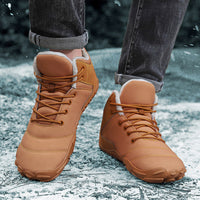 Waterproof Winter Barefoot Shoes - Warm Fleece Lining - Wide Toe Box