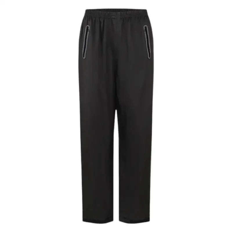 Men's Rain Pants - Waterproof & Breathable - Zippered Pockets