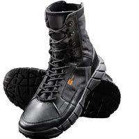 Tactical Boots for Men - Lightweight Suede & Textile - Breathable Lining