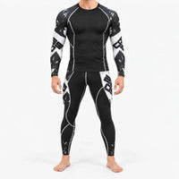 Base Layer for Men - Thermal Underwear Set - Long Sleeve Shirt & Pants