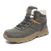 Men's Winter Boots - Waterproof & Warm Lined - Non-Slip Grip