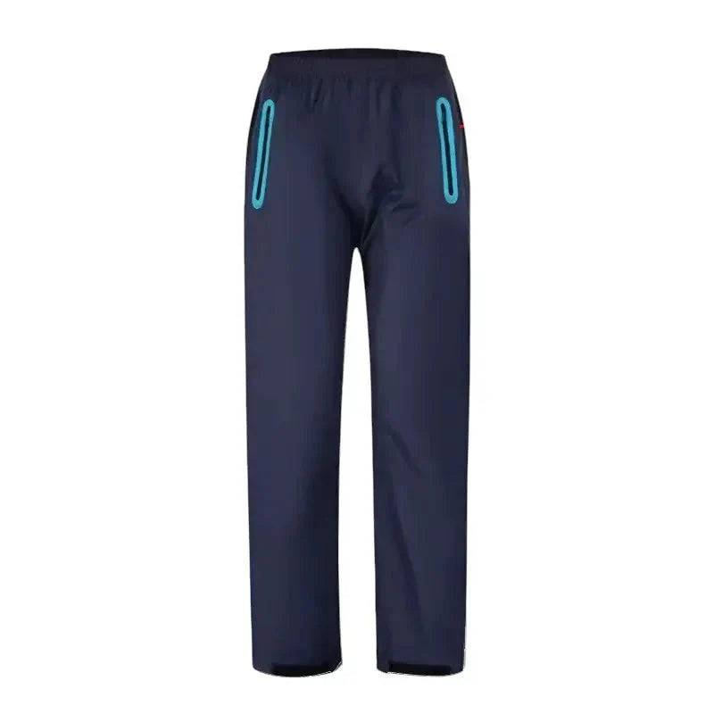 Men's Rain Pants - Waterproof & Breathable - Zippered Pockets
