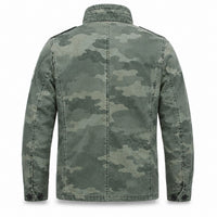 Field Jacket for Men - Military Style Utility Jacket - 6 Pockets
