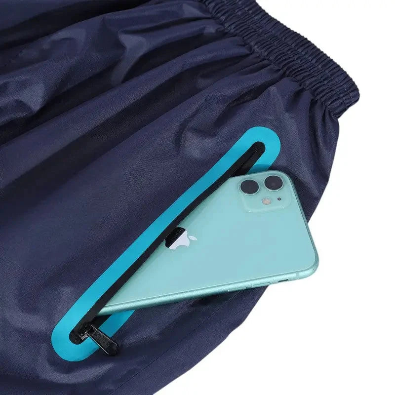 Men's Rain Pants - Waterproof & Breathable - Zippered Pockets