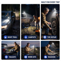 Remote Control Spotlight for Truck - Magnetic LED Work Light - 360° Swivel