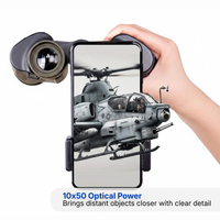 10x50 Binoculars for Adults – High-Powered – Phone Adapter