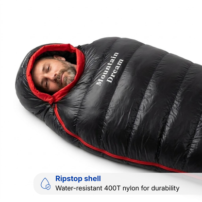 Winter Down Sleeping Bag – Extreme Cold Weather Protection