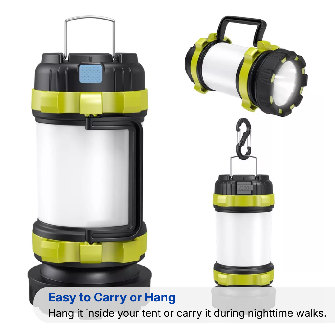 Rechargeable LED Lantern – Compact & Powerful