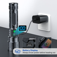 Flashlight – Brightest LED – 10.000 Lumen