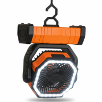 Camping Fan – 3-in-1 Wireless Fan – LED Light